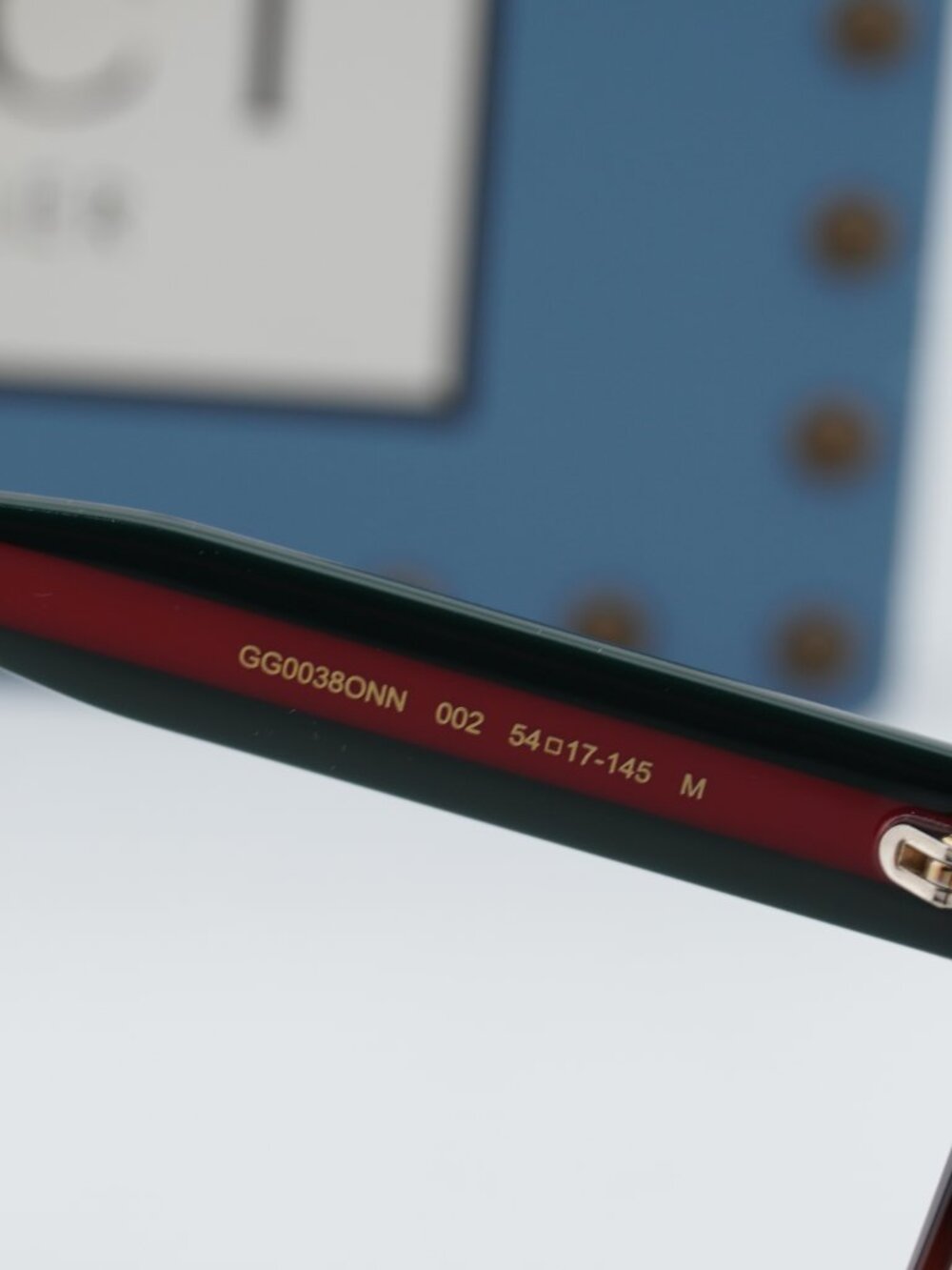 Gucci GG0038ONN 002 Square Eyeglasses - Havana 54mm - Picture 7 of 11
